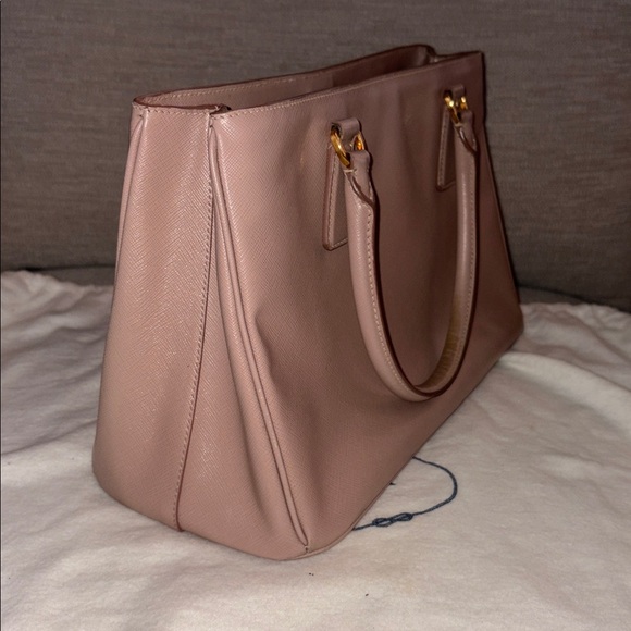 Prada Saffiano Lux Cammeo Leather Handbag Shoulder Bag - Picture 7 of 16